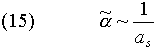 (15)    alpha'  1/as